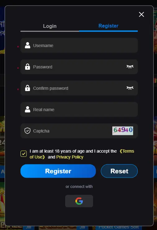 QQ777 register